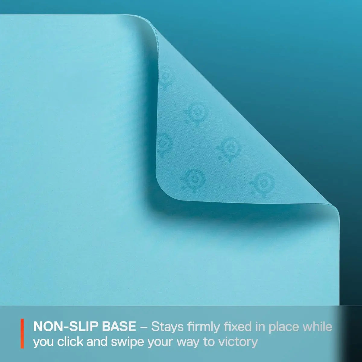 SteelSeries QcK Large Cloth Gaming Mouse Pad - Aqua