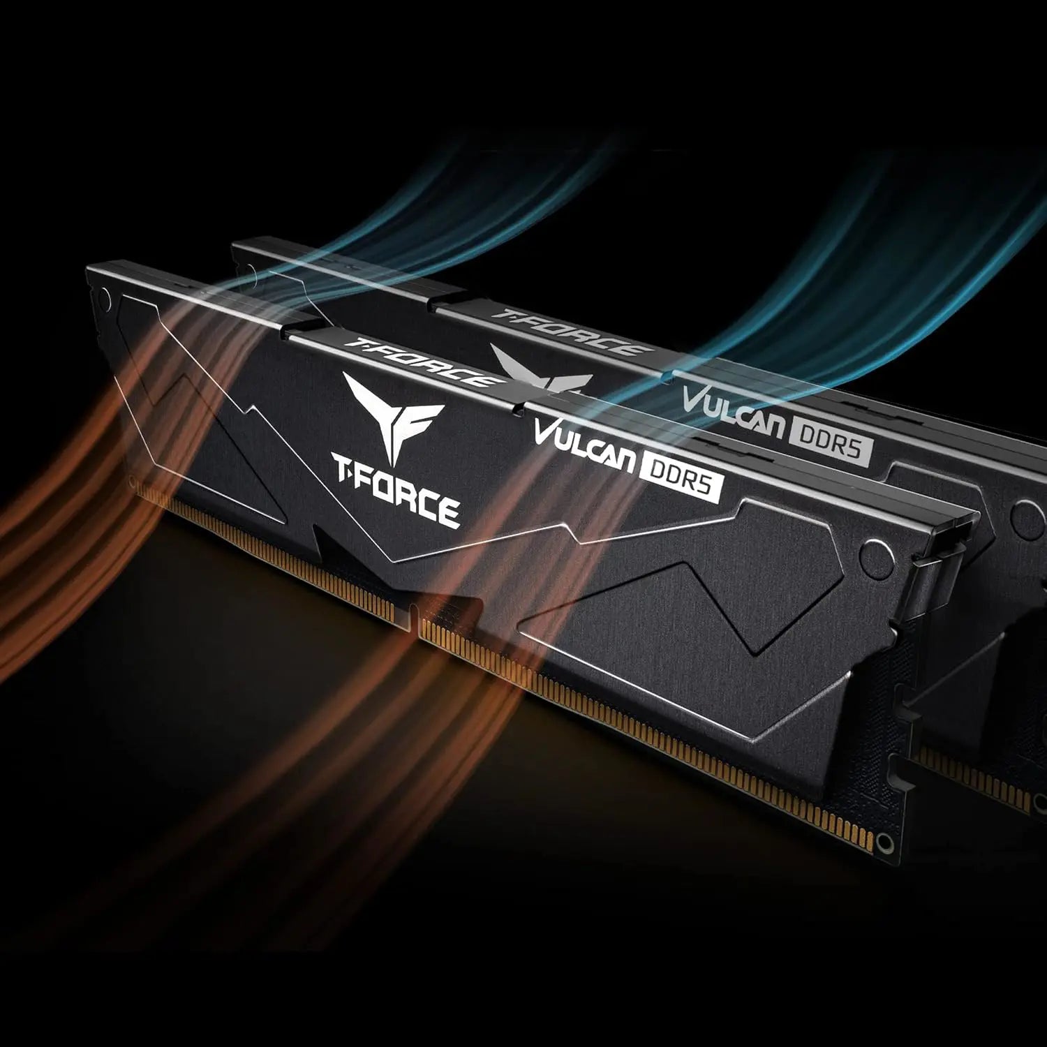TeamGroup T-Force Vulcan 64GB (2x32GB) 6000MHz CL38 DDR5 Desktop Memory Ram - Black