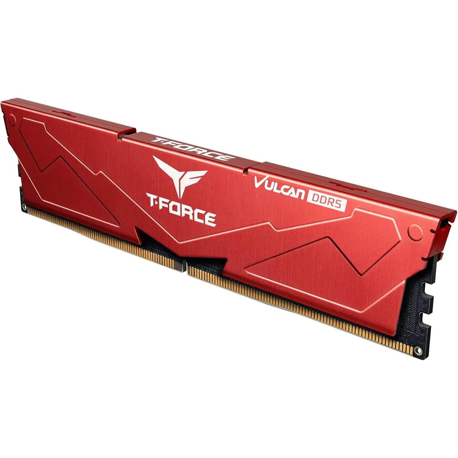 TeamGroup T-Force Vulcan 32GB (2x16GB) 6000MHz CL38 DDR5 Desktop Memory Ram - Red