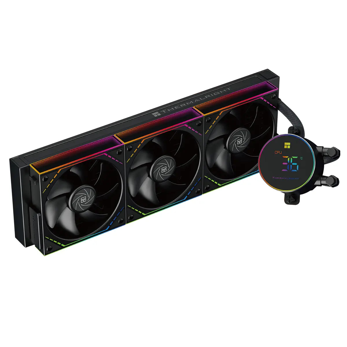 Thermalright Frozen Magic 360 Digital ARGB V2 AIO Liquid CPU Cooler - Black