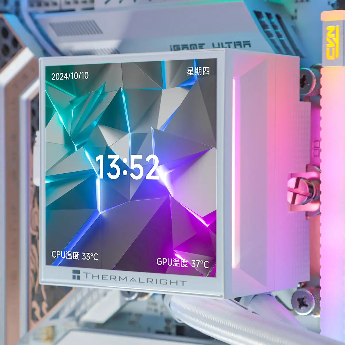 Thermalright Hyper Vision 360 ARGB AIO CPU Liquid Cooler - White