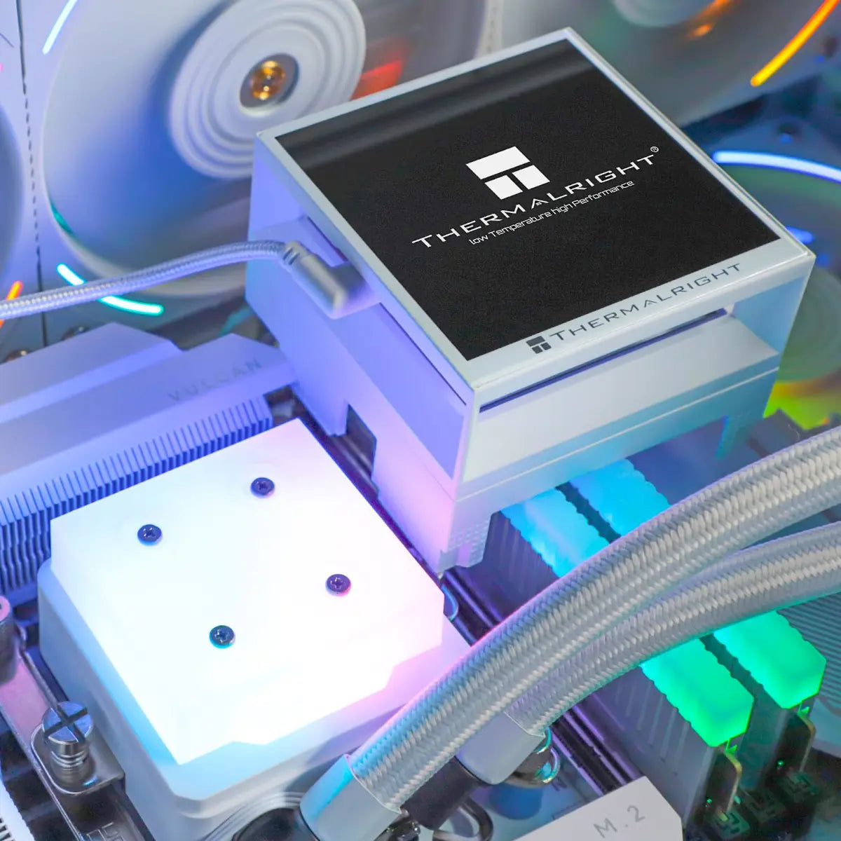 Thermalright Hyper Vision 360 ARGB AIO CPU Liquid Cooler - White