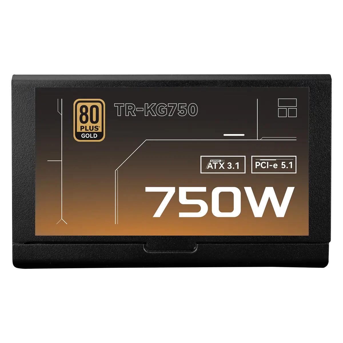 Thermalright KG-750 750W 80 Plus Gold Fully Modular Power Supply - Black