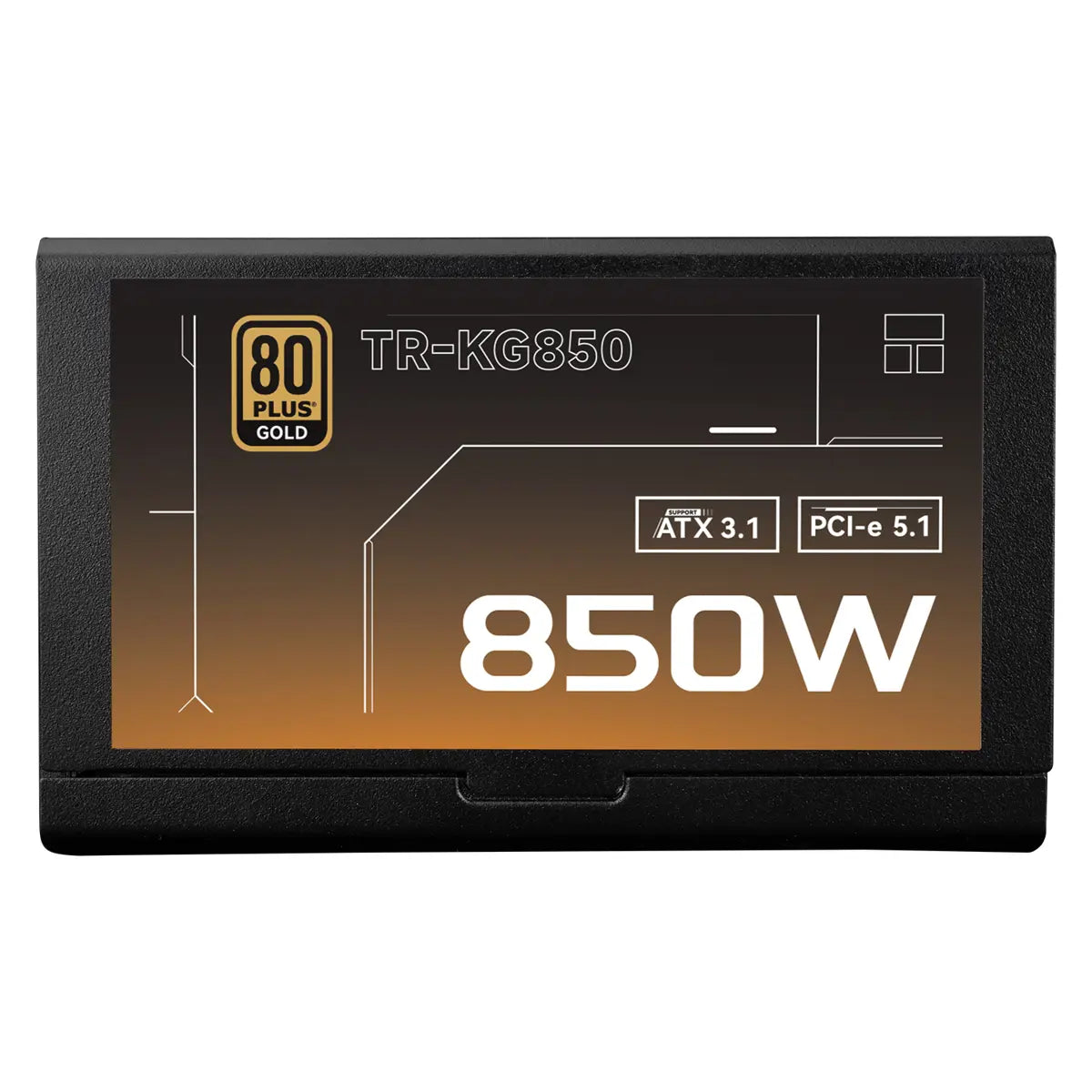 Thermalright KG-850 850W 80 Plus Gold Fully Modular Power Supply - Black