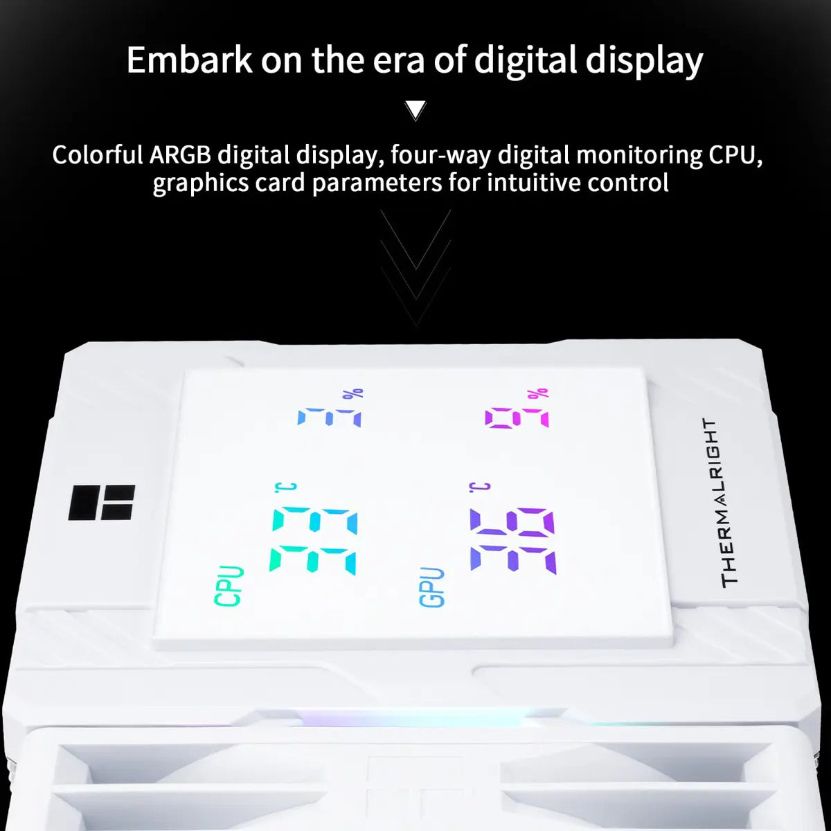 Thermalright Peerless Assassin 120 Digital ARGB White CPU Air Cooler - White