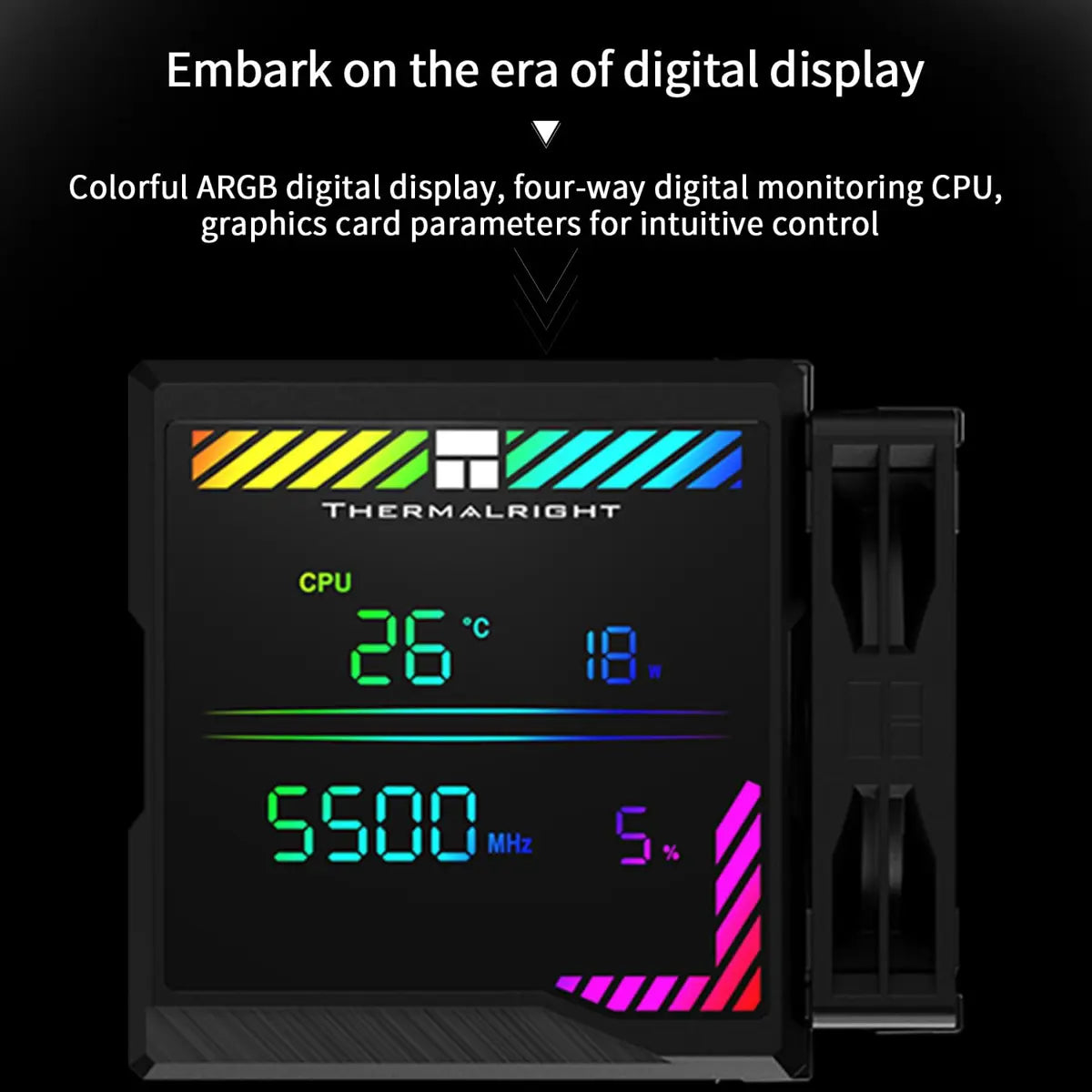 Thermalright Peerless Assassin 140 Digital CPU Cooler - Black