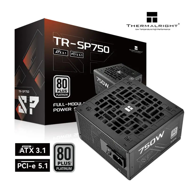 Thermalright SP-750 750W 80 Plus Platinum Fully Modular Power Supply - Black