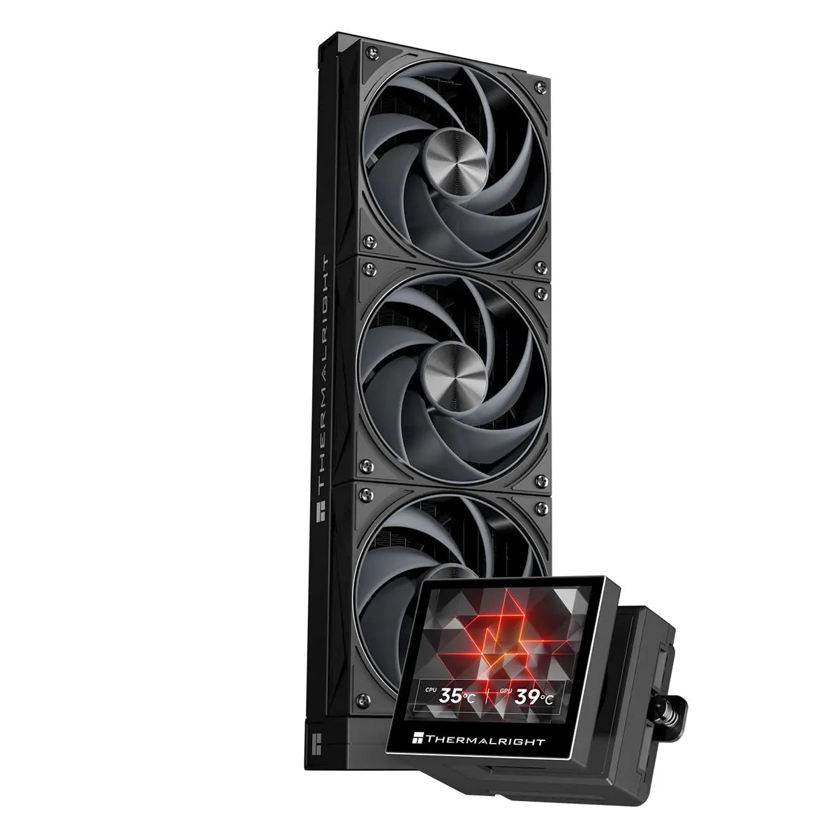 Thermalright Stream Vision 360 AIO CPU Liquid Cooler - Black