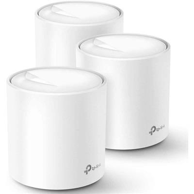 TP-Link Deco X60 AX5400 Whole Home Mesh Wi-Fi 6 System (3 Pack)
