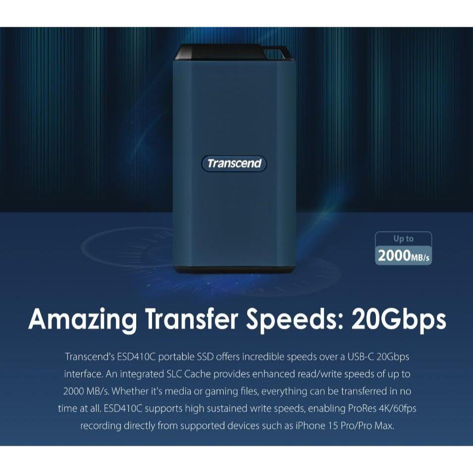 Transcend ESD410C 2TB Portable SSD