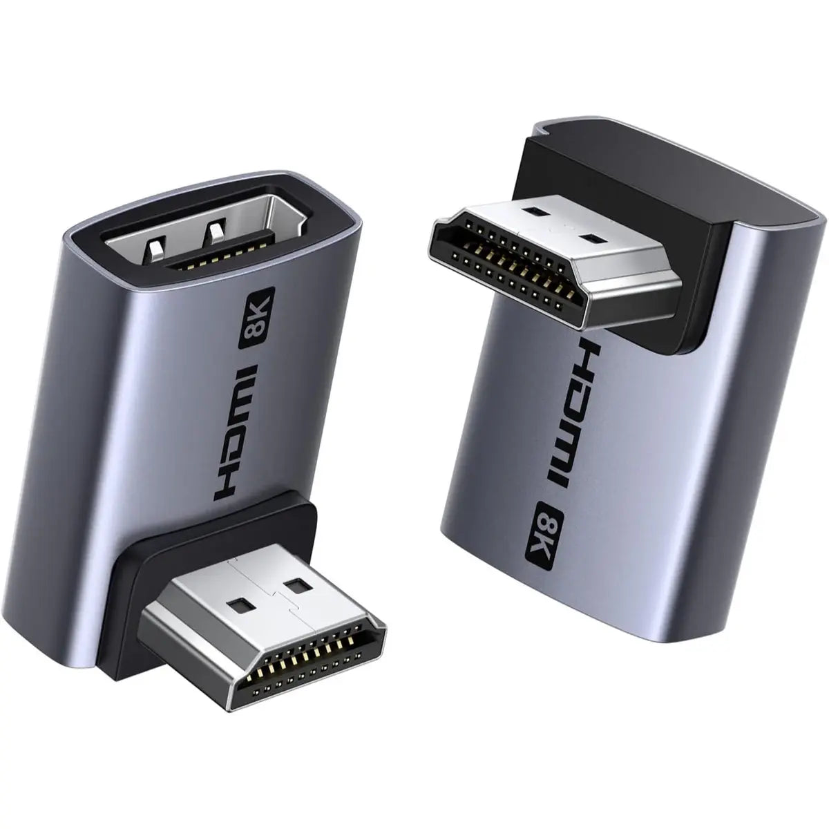 Ugreen 10K 8K@60Hz HDMI 2.1 Right Angle Male to Female Adapter