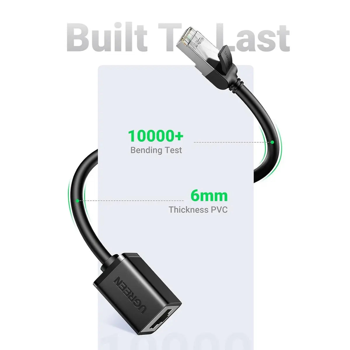 Ugreen 11282 Ethernet Extension Cable - 3M