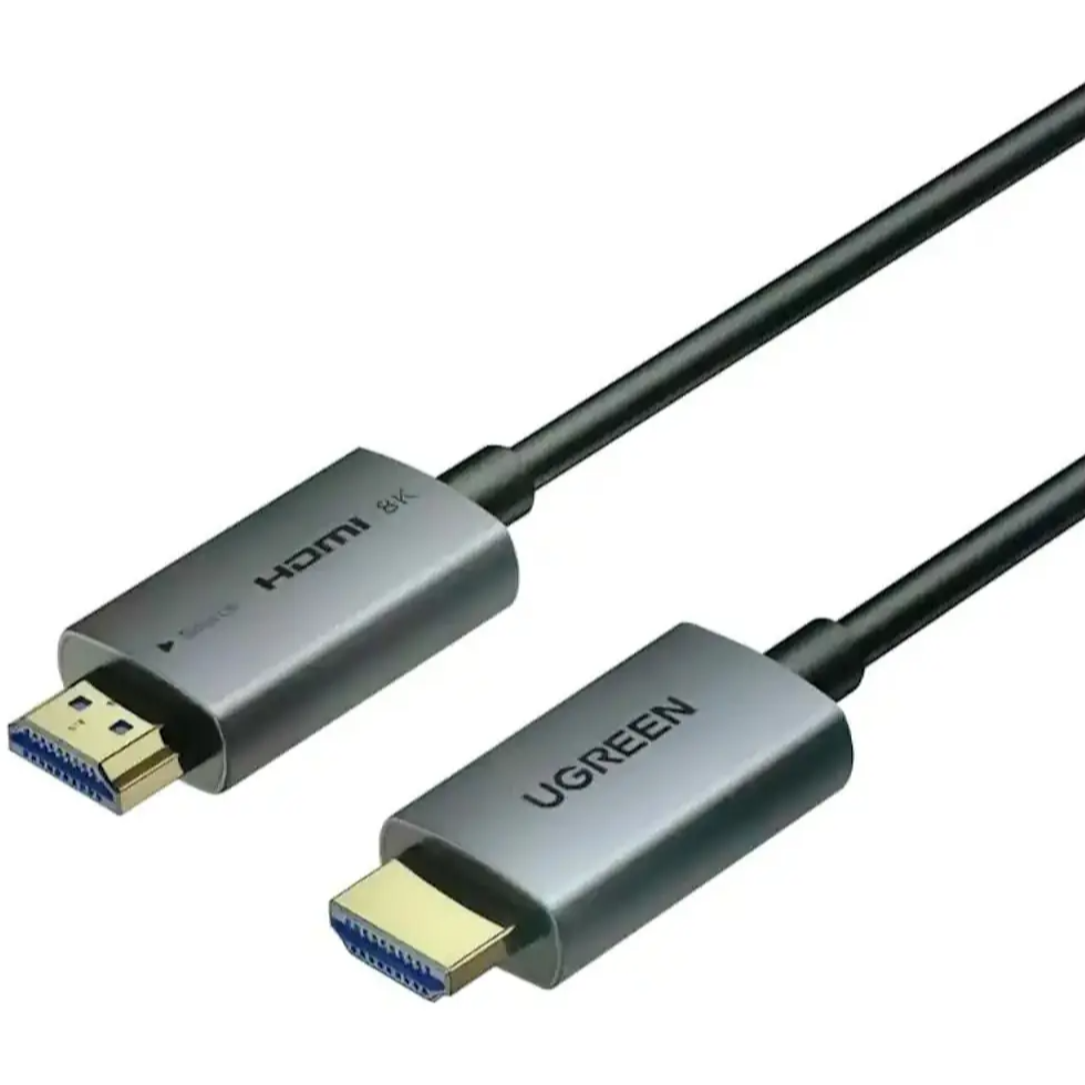 UGREEN 55505 Fiber Optic 8K HDMI Cable Aluminum Shell - 15M