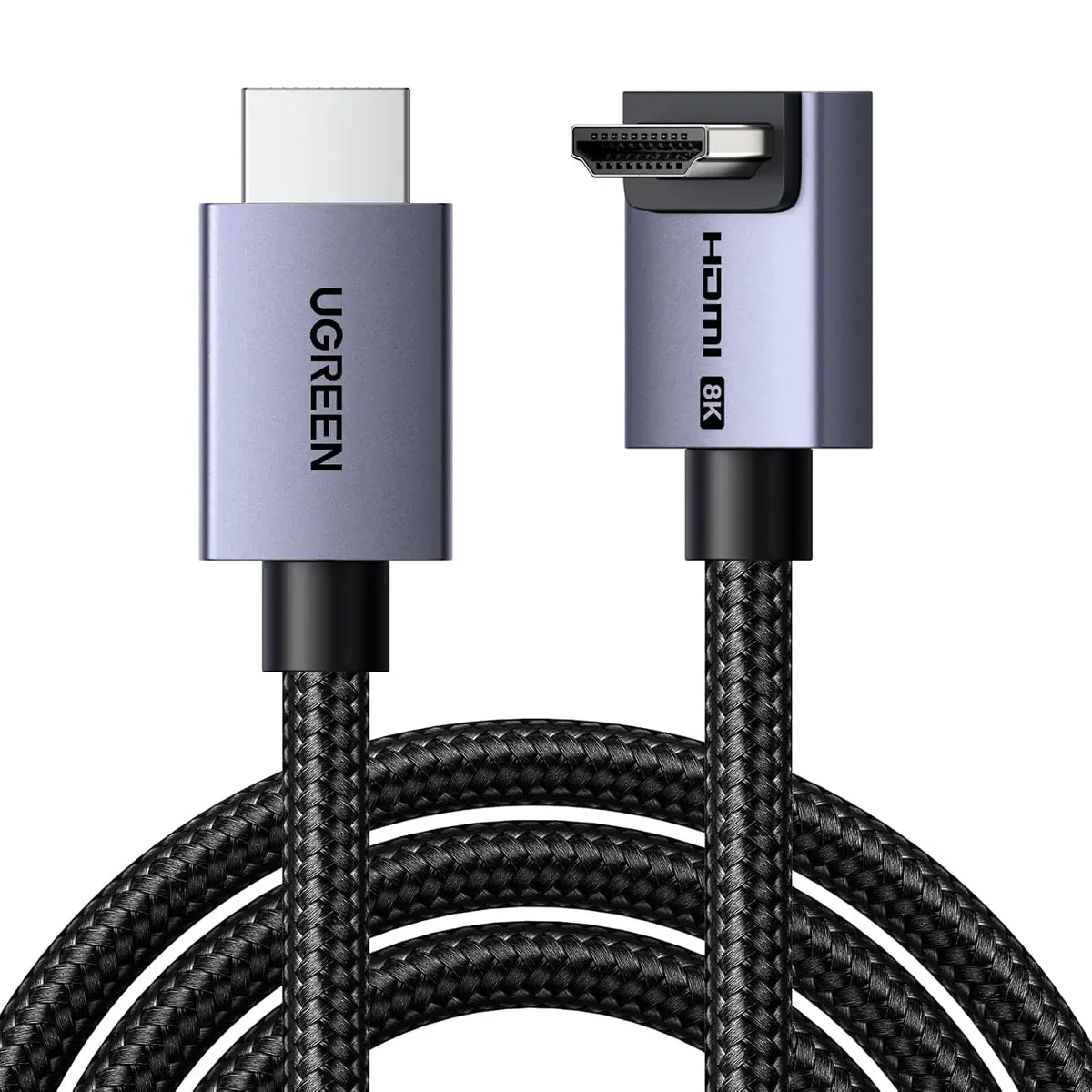 Ugreen 85242 90 Degree 8K 10K HDMI 2.1 Cable - 3M