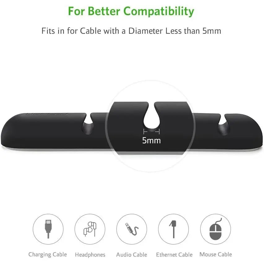 Ugreen Cable Organizer 2 Piece - Black