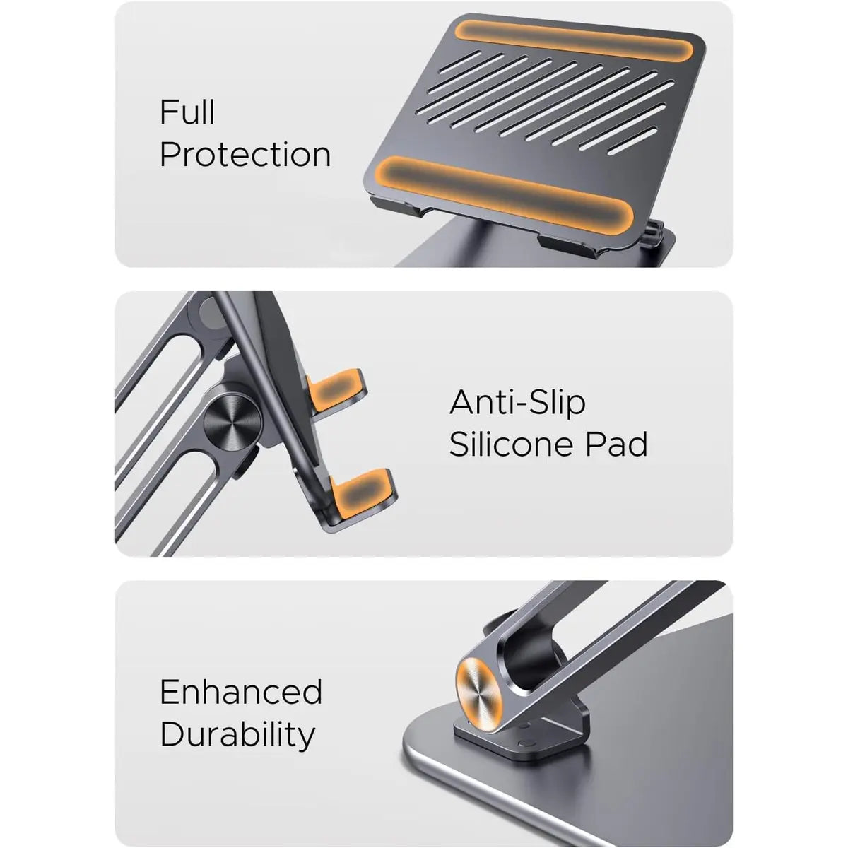Ugreen 45929 Laptop Stand for Desk, Adjustable Laptop Riser with Heat Vent
