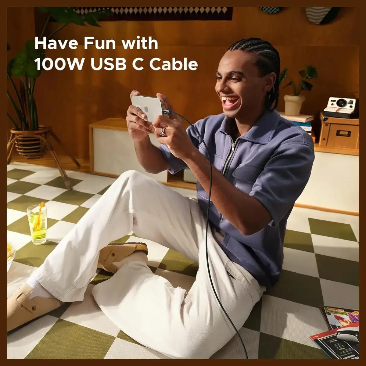 Ugreen 35513 Uno 100W USB C to USB C Fast Charging Cable