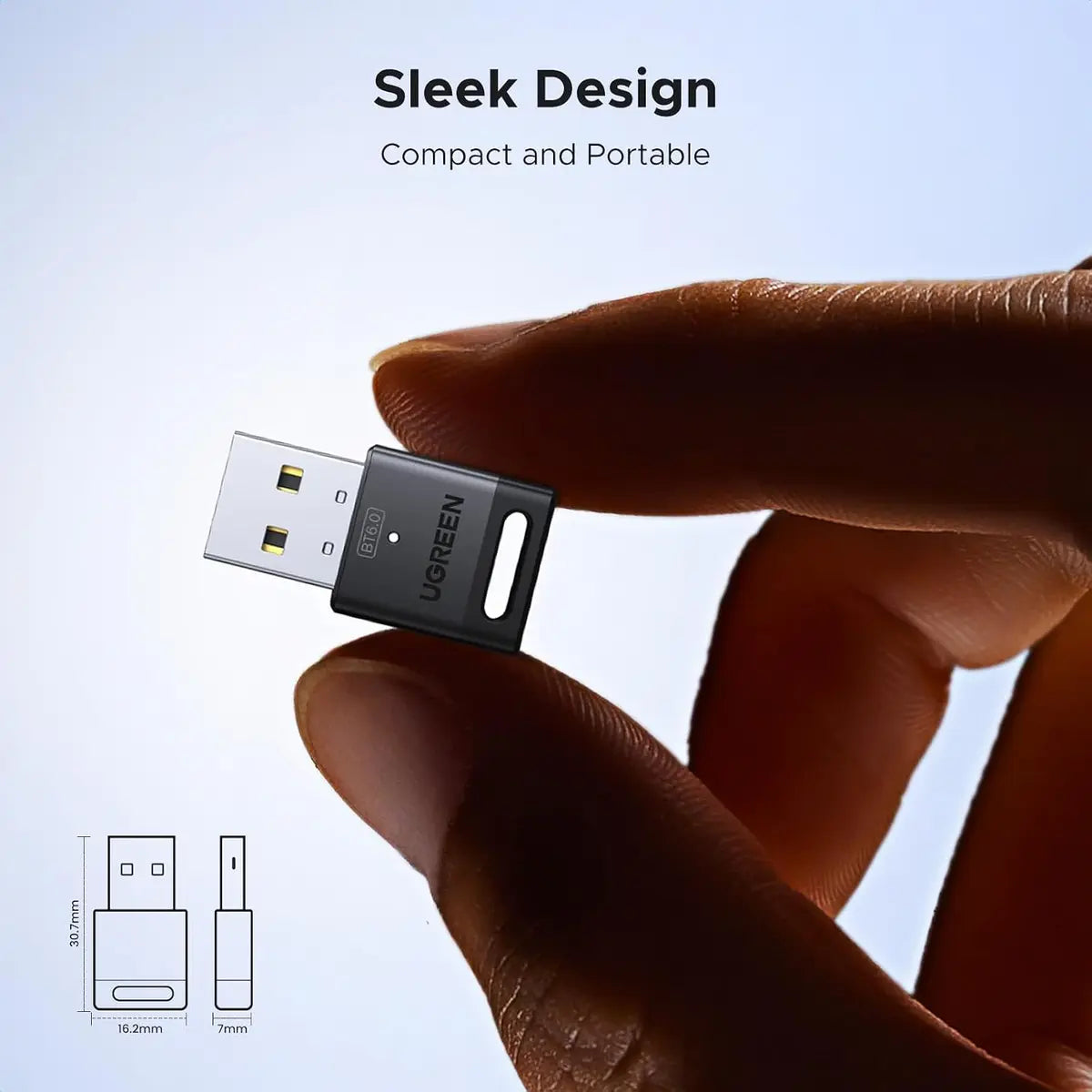 Ugreen 75073 USB Bluetooth Adapter for PC