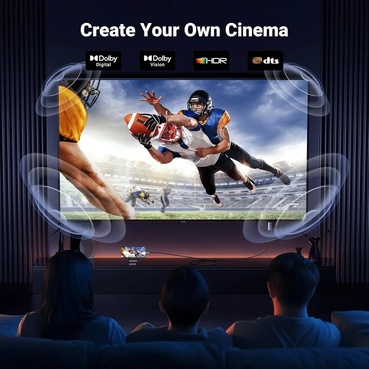 Ugreen USB-C to HDMI Cable with 100W PD Fast Charging Adapter