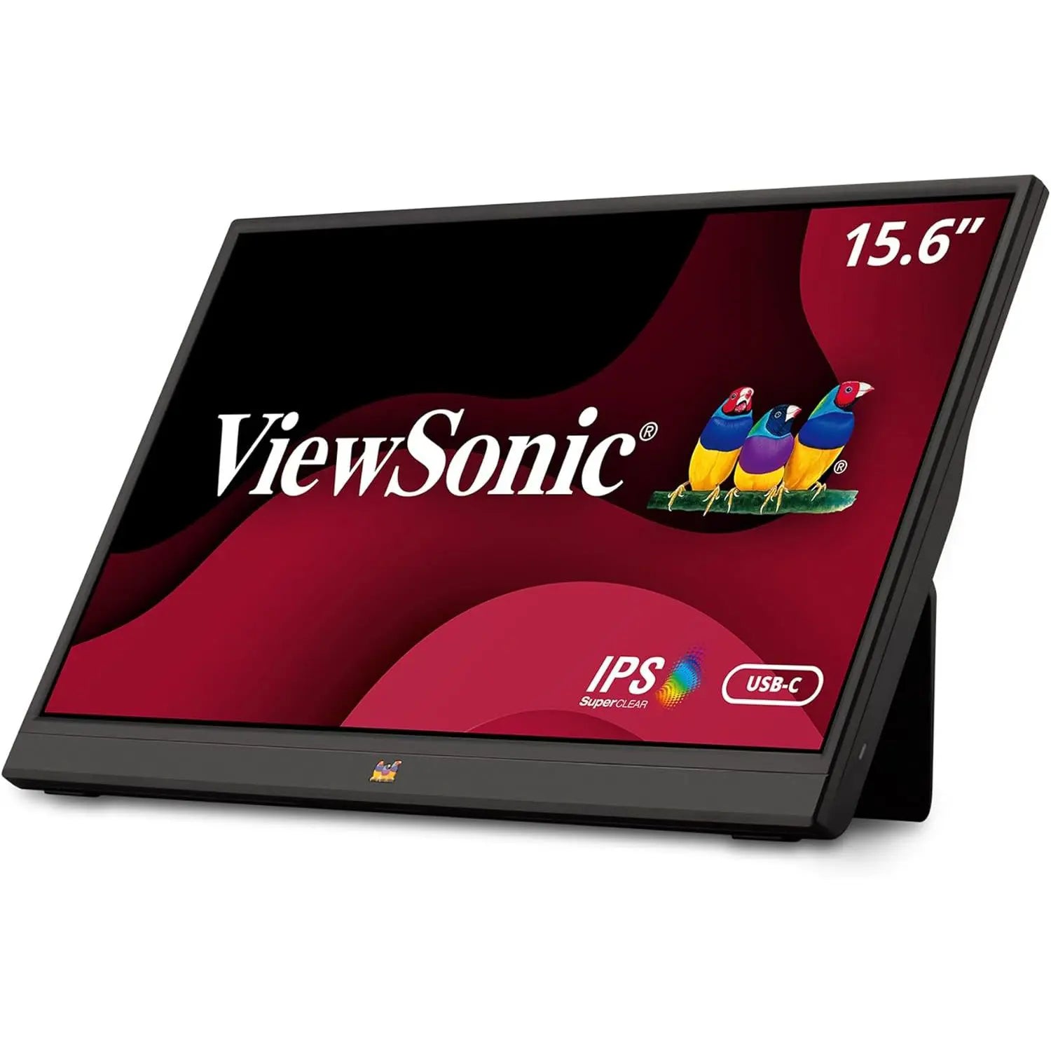 ViewSonic VA1655 15.6" 1080p FHD IPS Portable Monitor with Built-in Stand