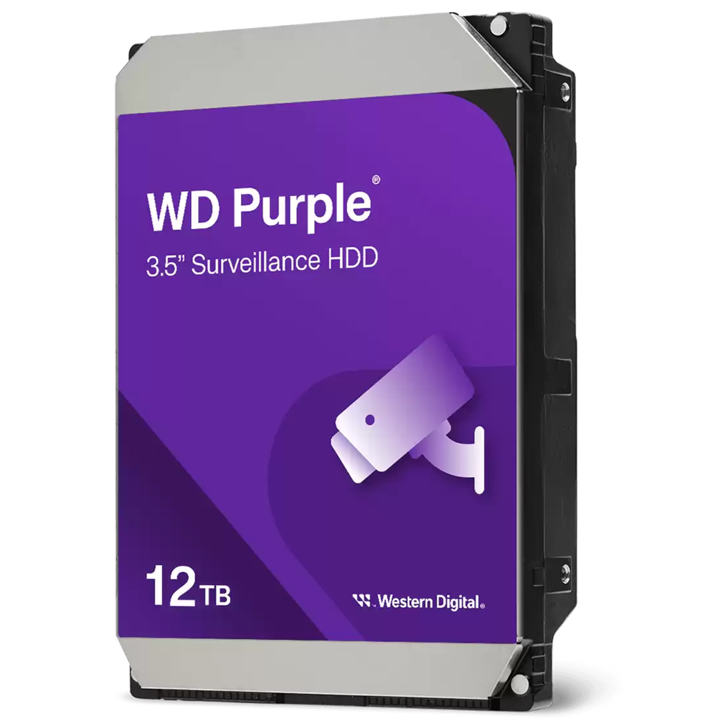 WD Purple 12TB Surveillance Hard Drive  3.5" SATA
