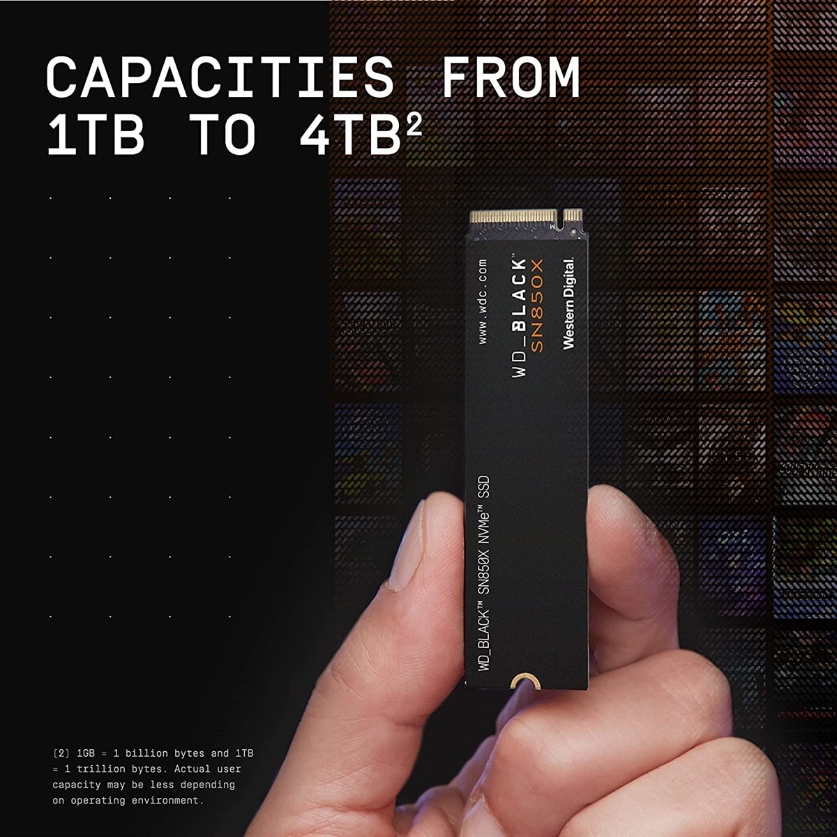 WD Black SN850X 1TB M.2 NVMe Gen4 SSD - PakByte Computers  