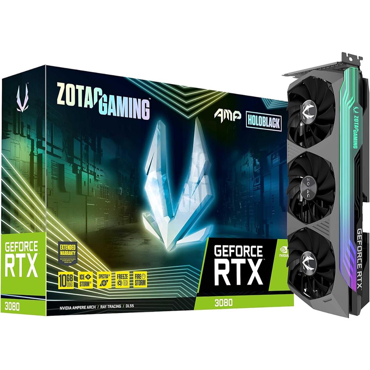Zotac Gaming GeForce RTX 3080 AMP Holo 10GB Graphics Card